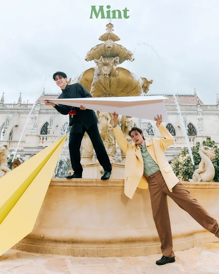 สกาย-วงศ์รวี , นานิ หิรัญกฤษฎิ์ , ลีน่า-ลลินา & หมิว-ณัชชา @ Mint Magazine Pre-Fall 2025