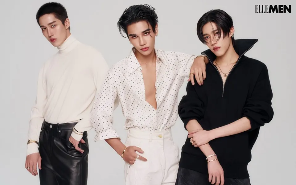 เจฟ ซาเตอร์, ต่อ-ธนภพ & พีพี-กฤษฏ์ @ ELLE MEN Thailand August 2025