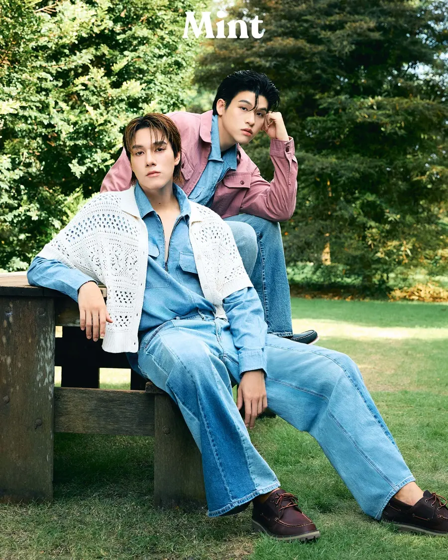 สกาย วงศ์รวี & นานิ หิรัญกฤษฎิ์ @ Mint Magazine August 2025