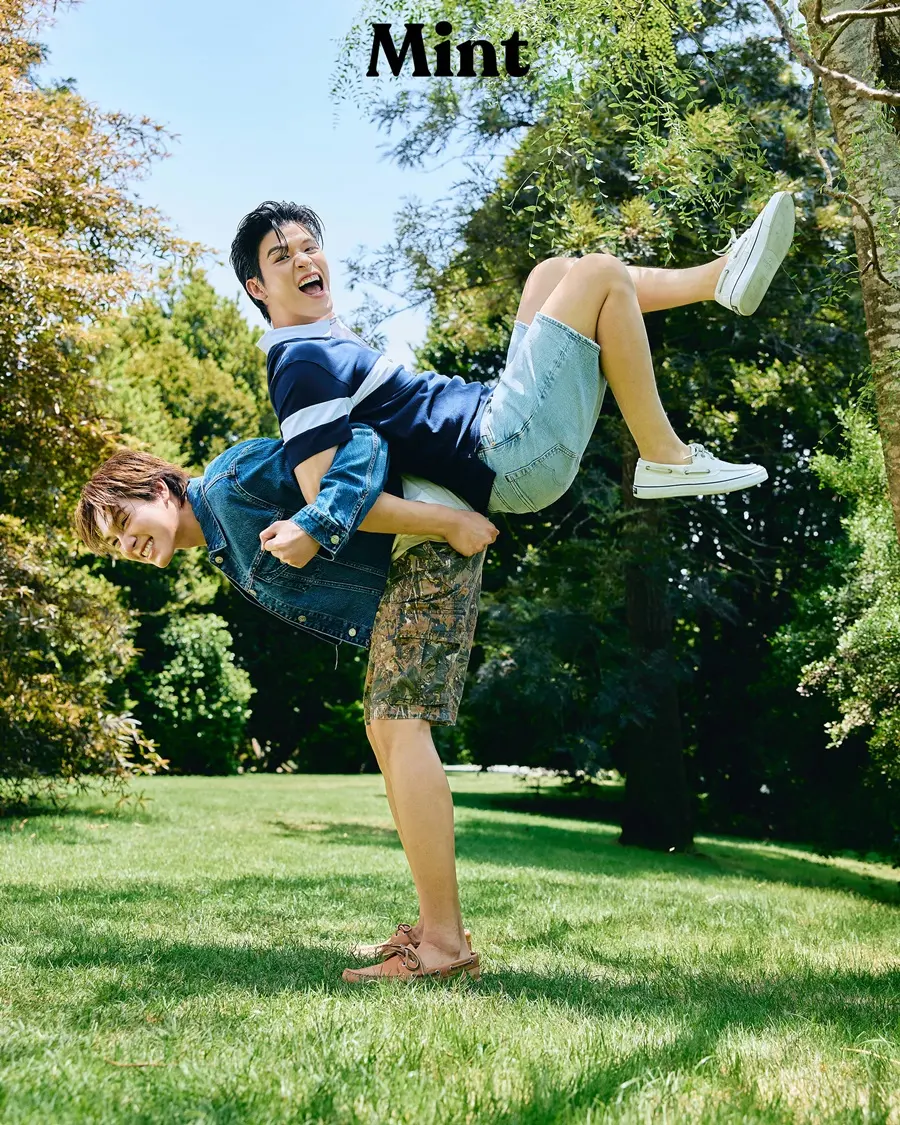 สกาย วงศ์รวี & นานิ หิรัญกฤษฎิ์ @ Mint Magazine August 2025