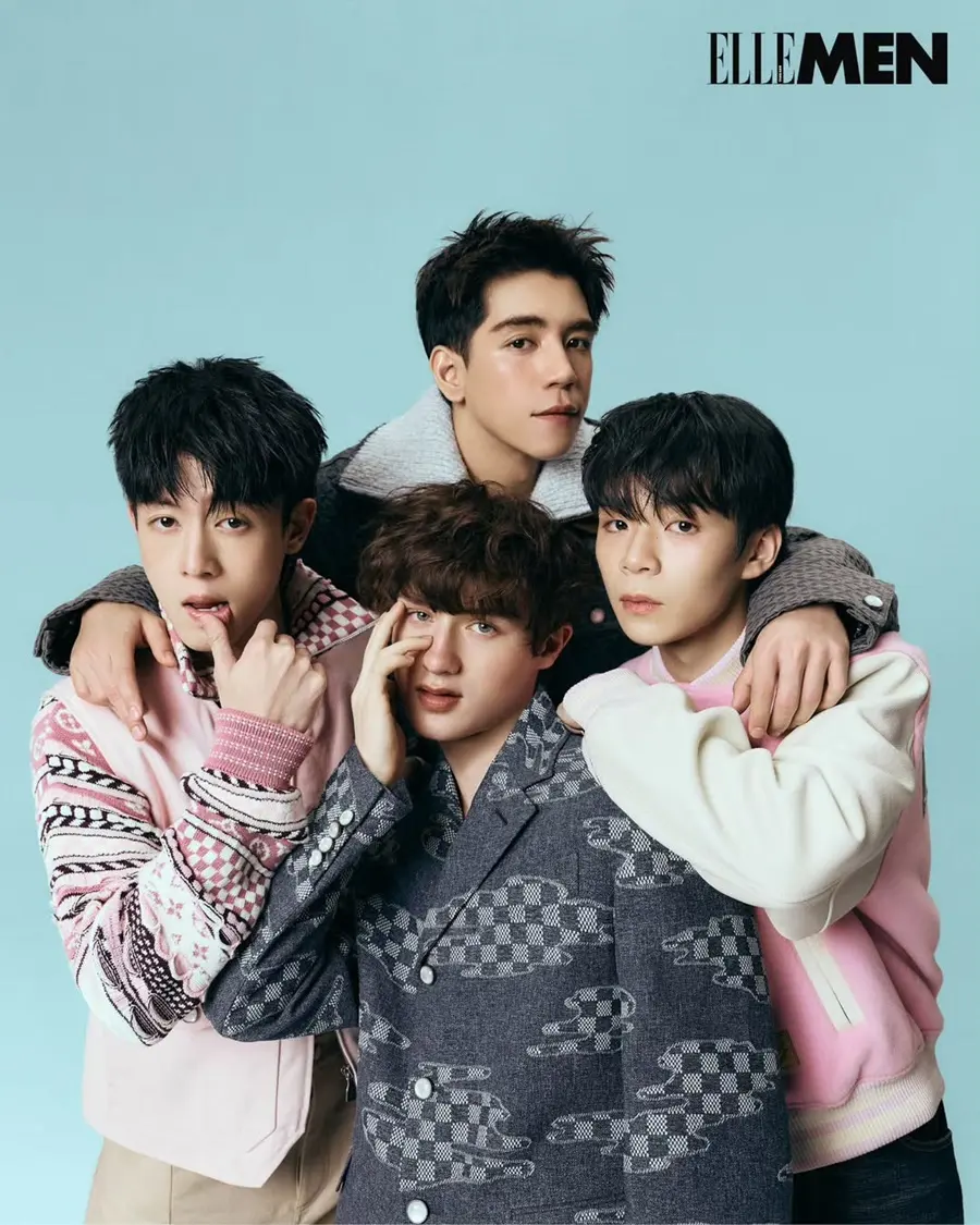 4 หนุ่ม GELBOYS @ ELLE MEN Thailand September 2025
