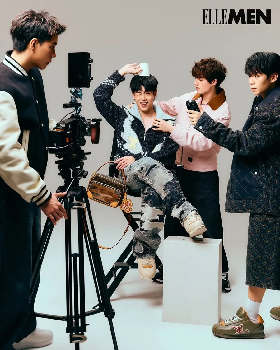 4 หนุ่ม GELBOYS @ ELLE MEN Thailand September 2025