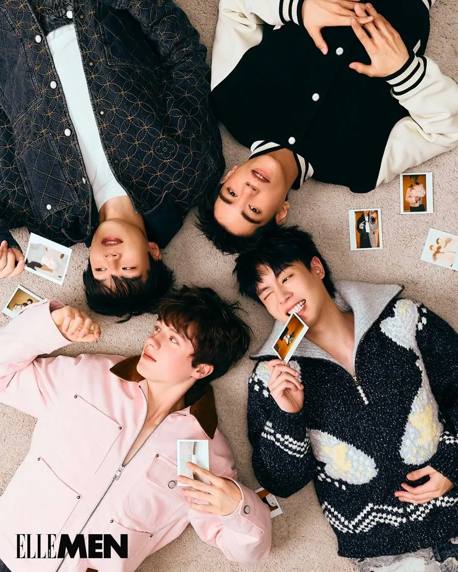 4 หนุ่ม GELBOYS @ ELLE MEN Thailand September 2025