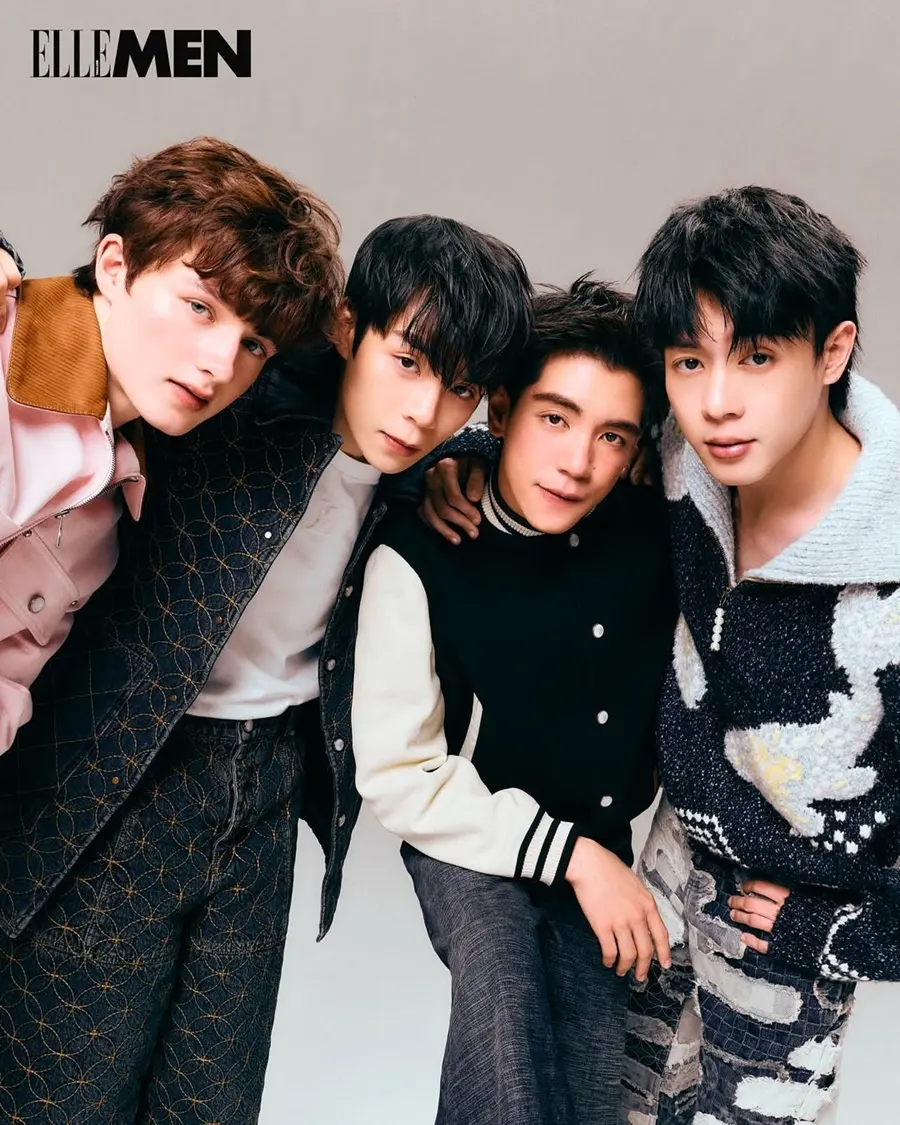 4 หนุ่ม GELBOYS @ ELLE MEN Thailand September 2025