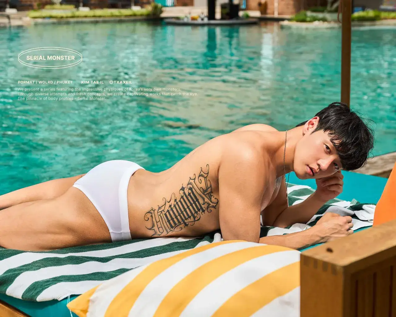 หนุ่มเกาหลีงานดี มีวาร์ป ( IG : txaxeil )