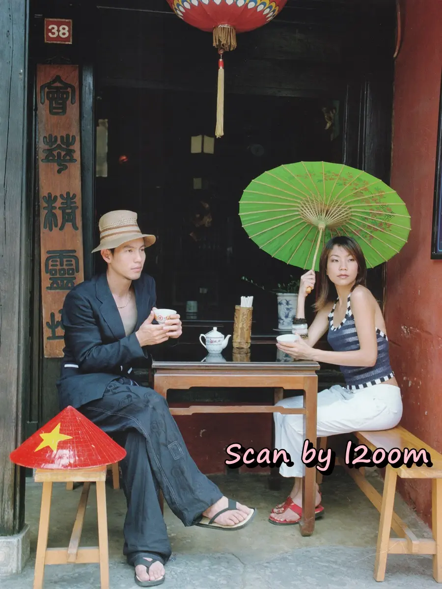 (วันวาน) เมจิ อโณมา & แมน ศุภกิจ @ Honeymoon+Travel issue 24 May 2004