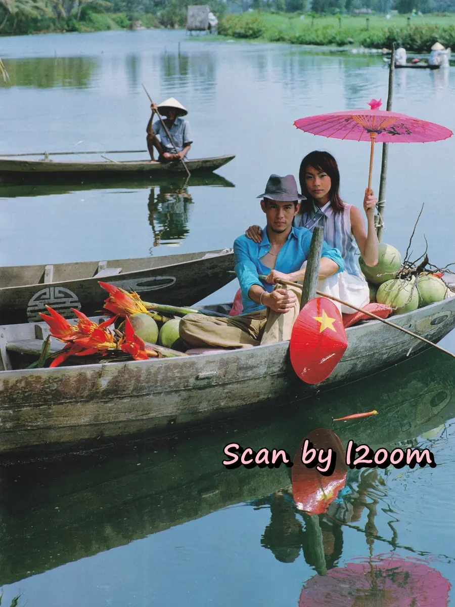 (วันวาน) เมจิ อโณมา & แมน ศุภกิจ @ Honeymoon+Travel issue 24 May 2004