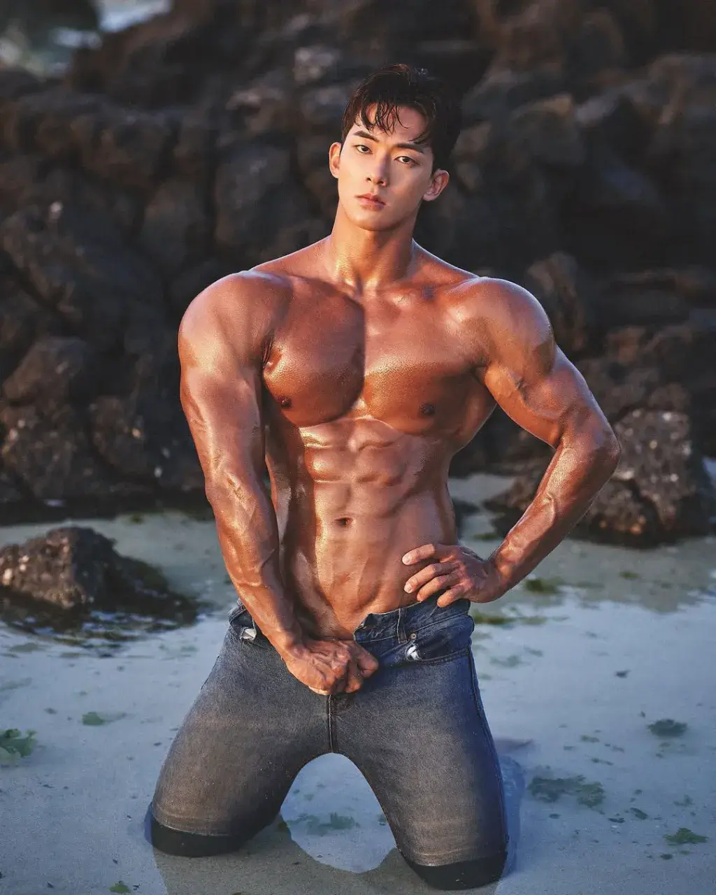 หนุ่มเกาหลีงานดี มีวาร์ป ( IG : ssseeees_ )