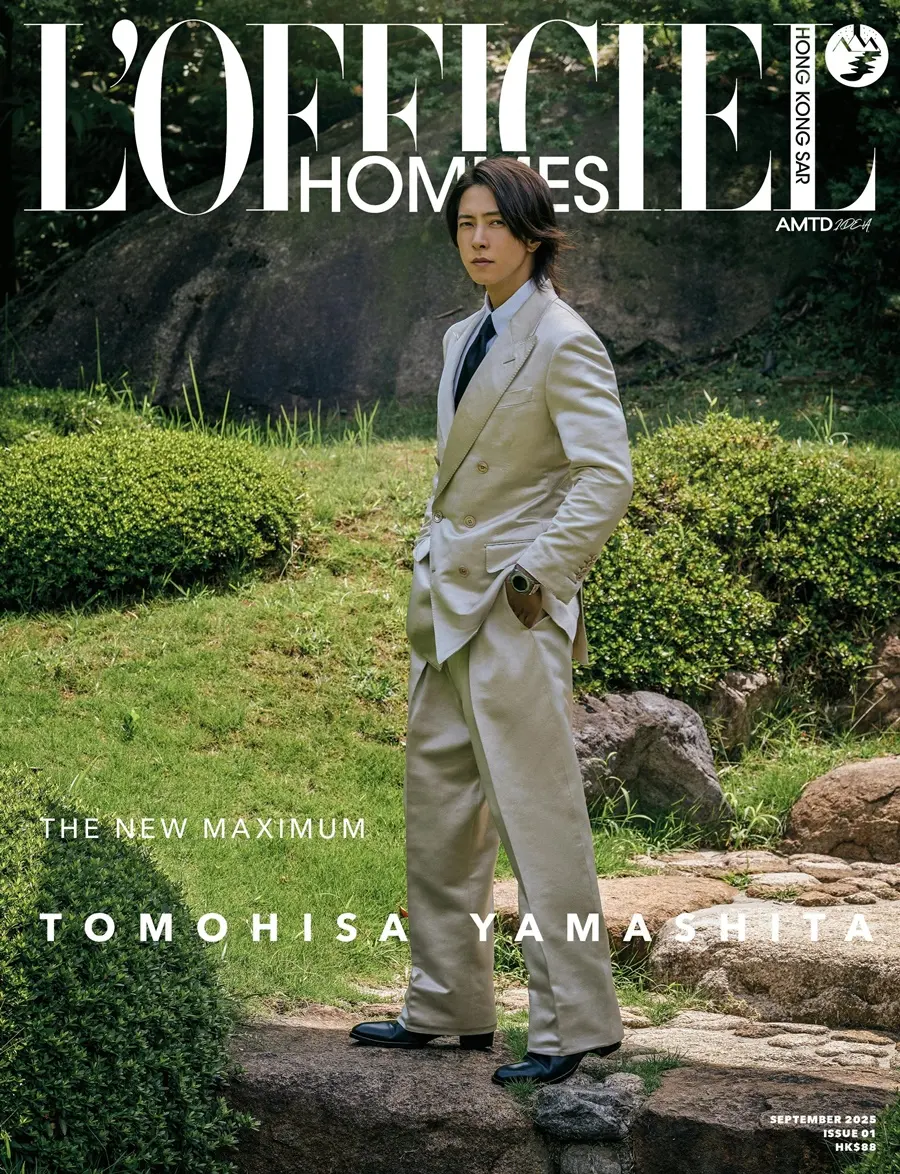 Tomohisa Yamashita @ L'OFFICIEL HOMMES Hong Kong September 2025
