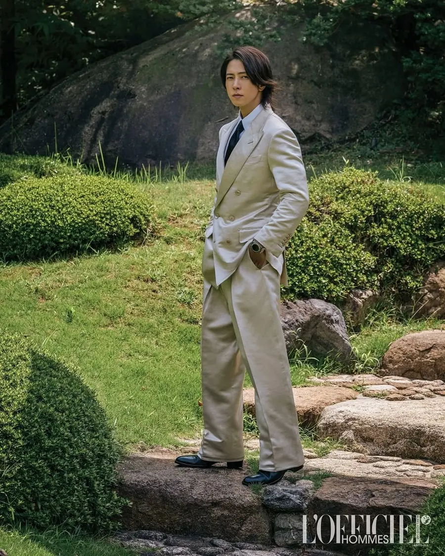 Tomohisa Yamashita @ L'OFFICIEL HOMMES Hong Kong September 2025