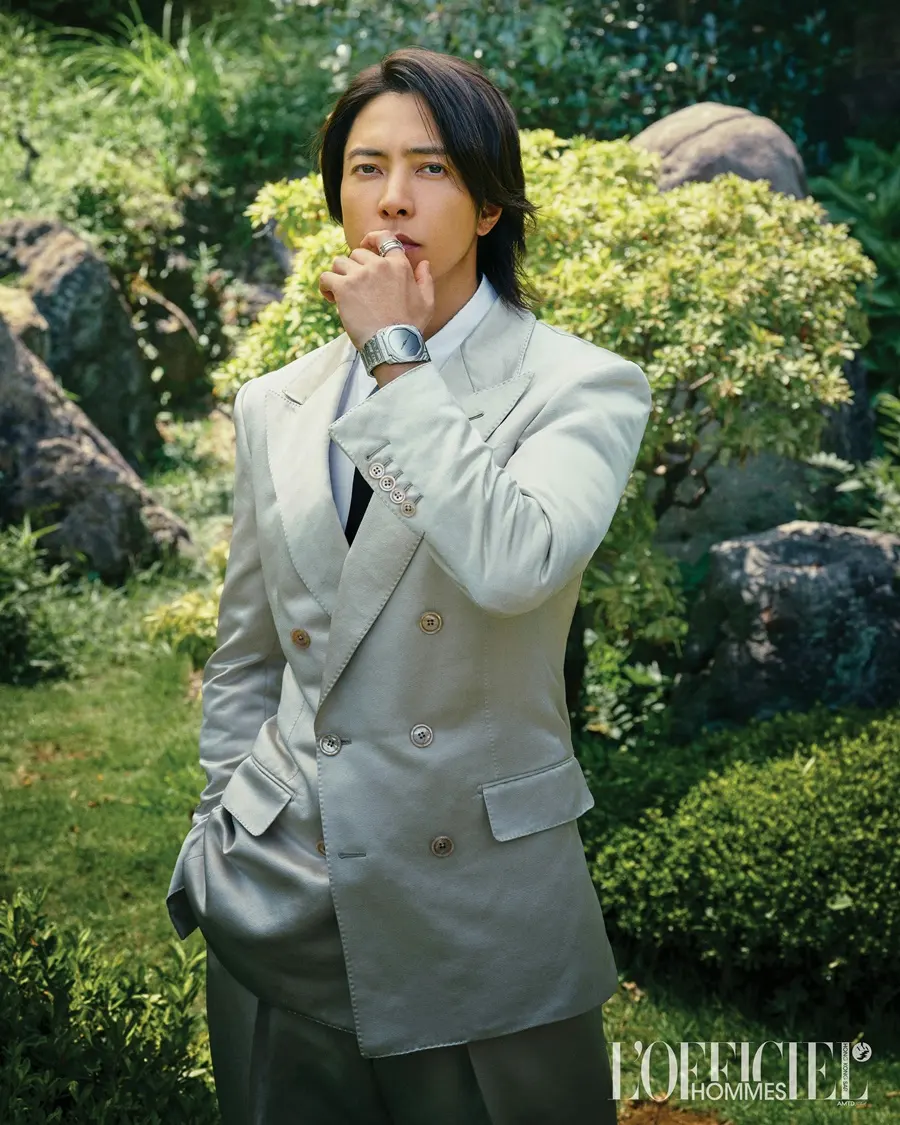 Tomohisa Yamashita @ L'OFFICIEL HOMMES Hong Kong September 2025