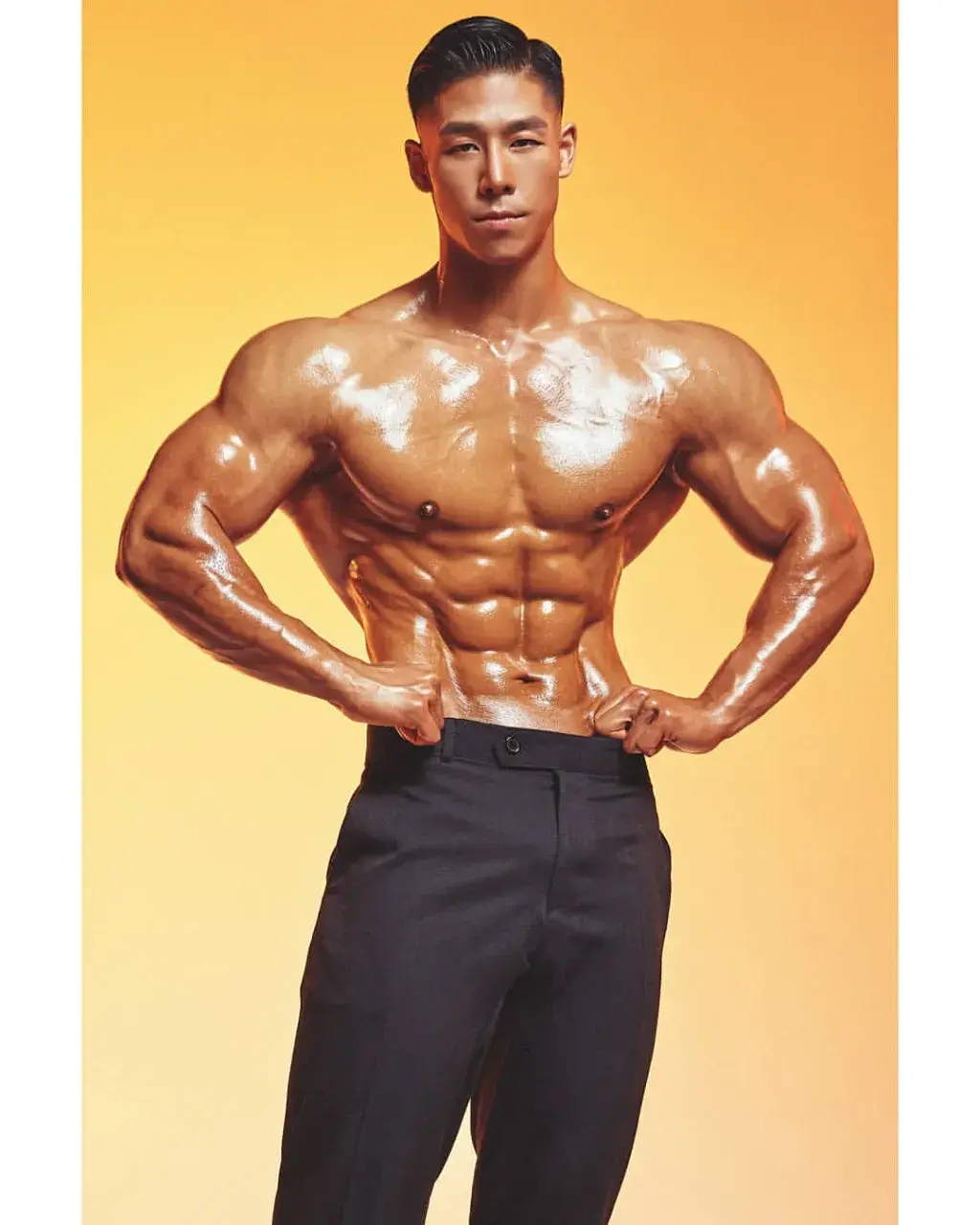 หนุ่มเกาหลีงานดี มีวาร์ป ( IG : ckb610 )