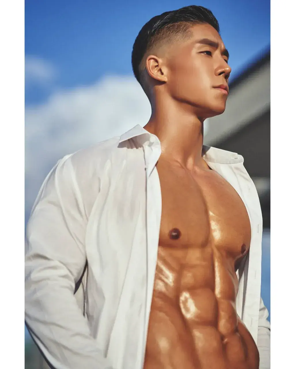 หนุ่มเกาหลีงานดี มีวาร์ป ( IG : ckb610 )