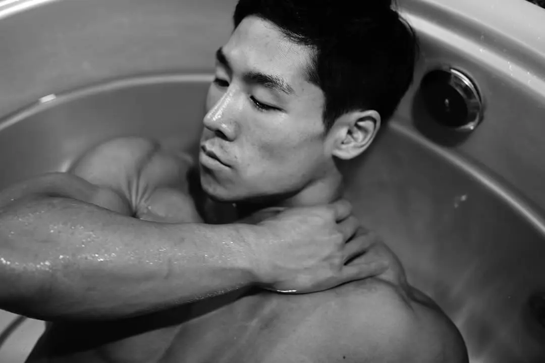 หนุ่มเกาหลีงานดี มีวาร์ป ( IG : ckb610 )