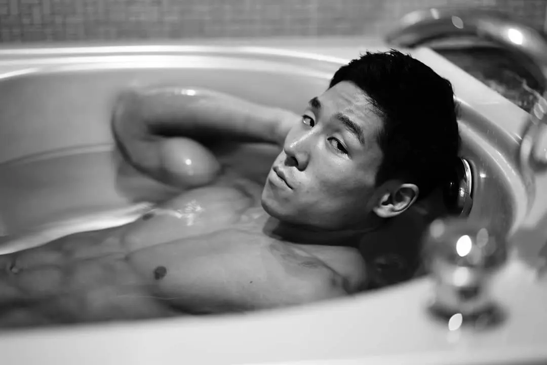 หนุ่มเกาหลีงานดี มีวาร์ป ( IG : ckb610 )