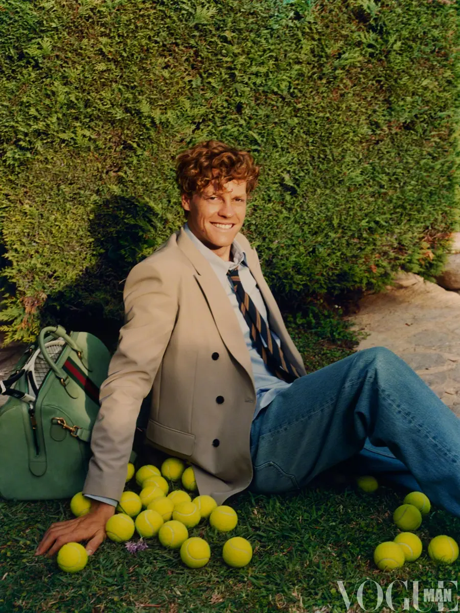 Jannik Sinner @ VOGUE MAN China September 2025