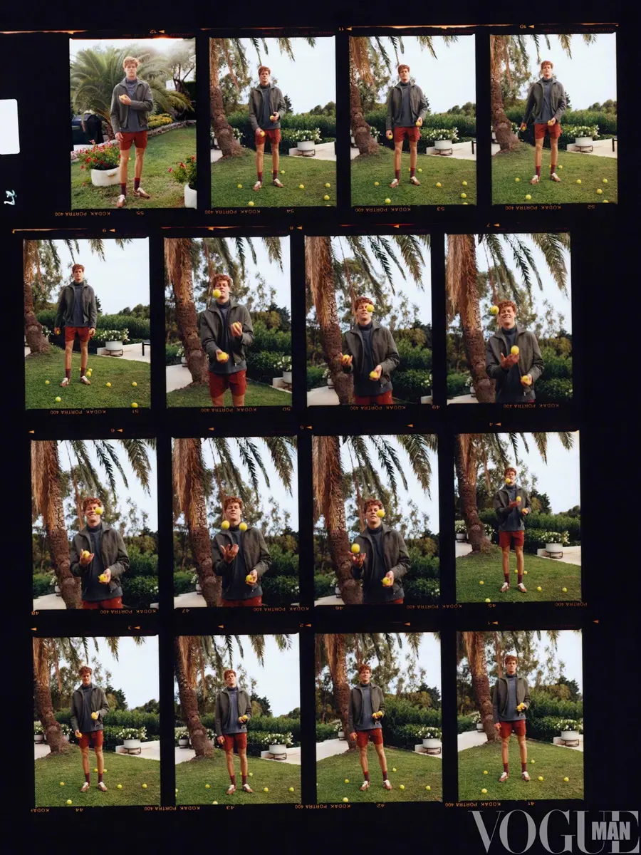 Jannik Sinner @ VOGUE MAN China September 2025