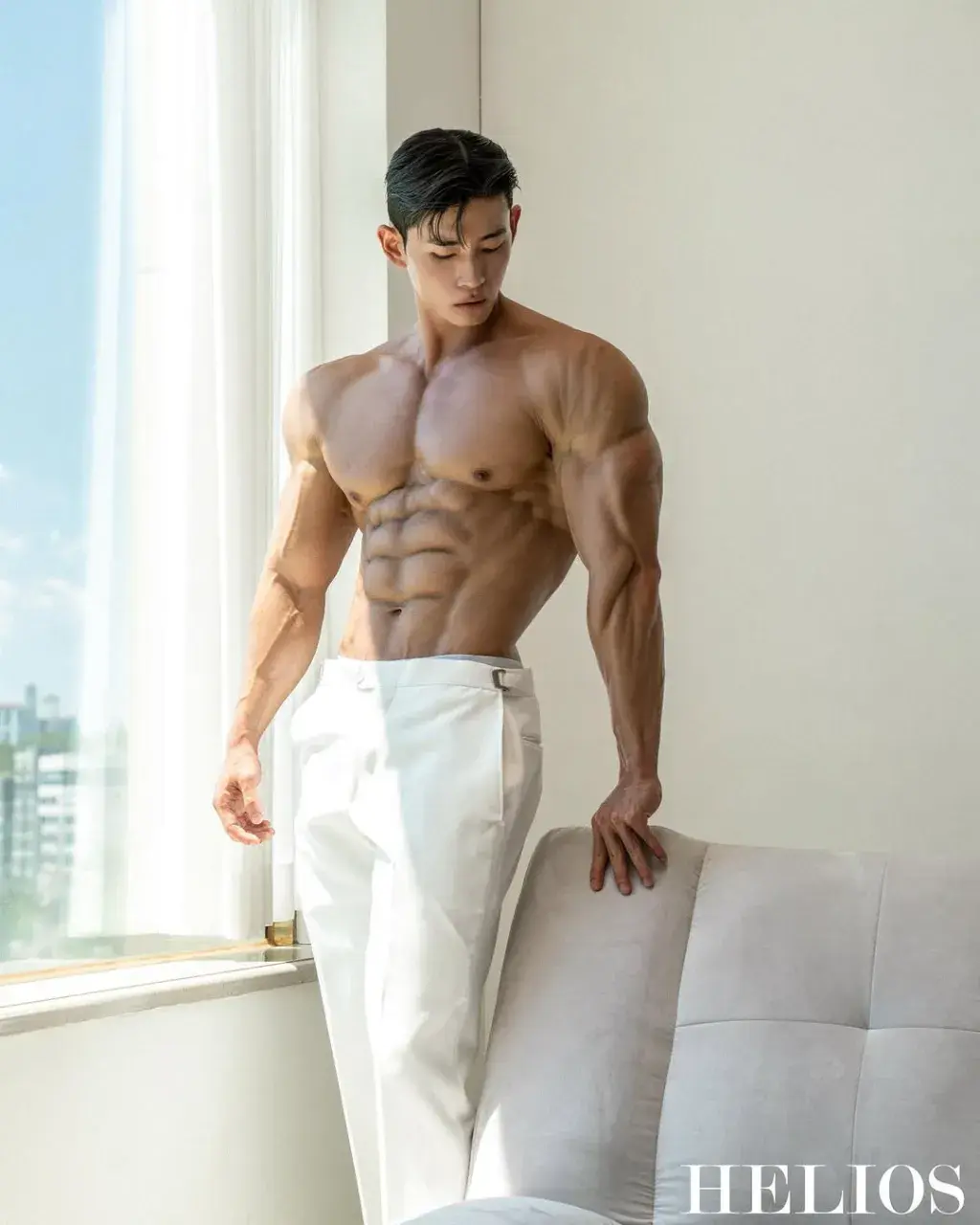 หนุ่มเกาหลีงานดี มีวาร์ป ( IG : superbody__jin )