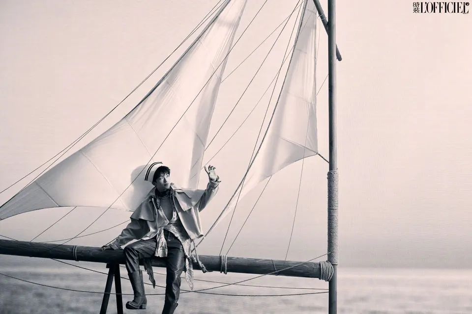 Huang Zihongfan @ L’OFFICIEL China August 2025