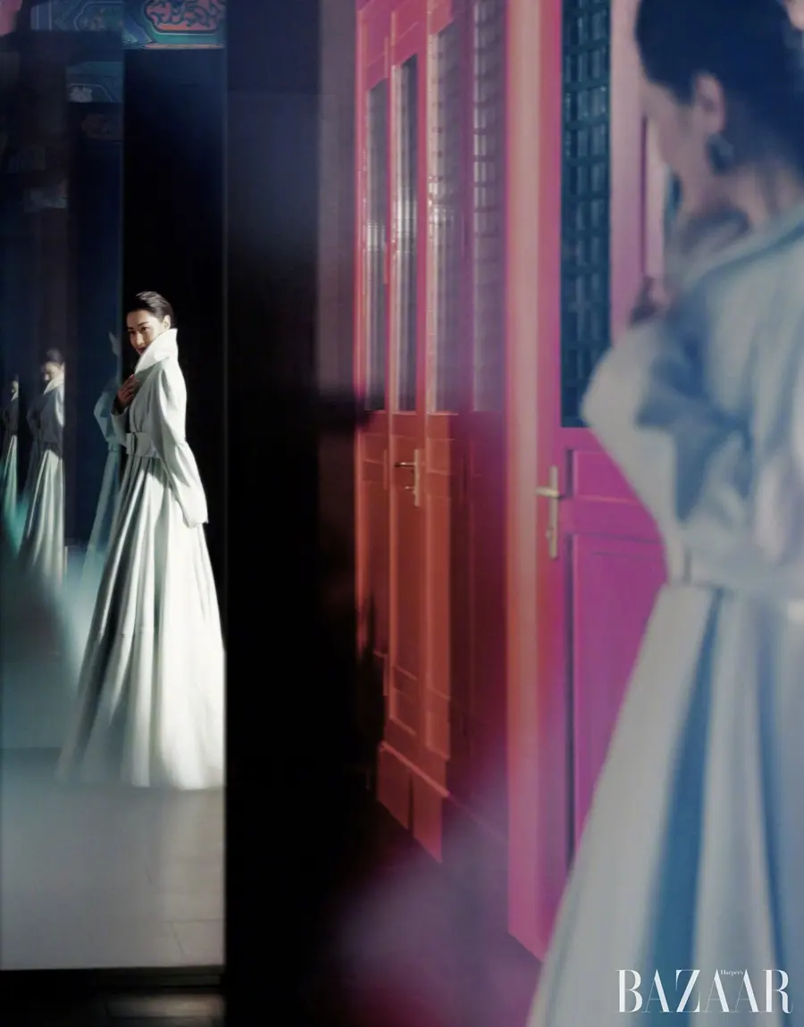 Zhou Tao @ Harper's BAZAAR China October 2025