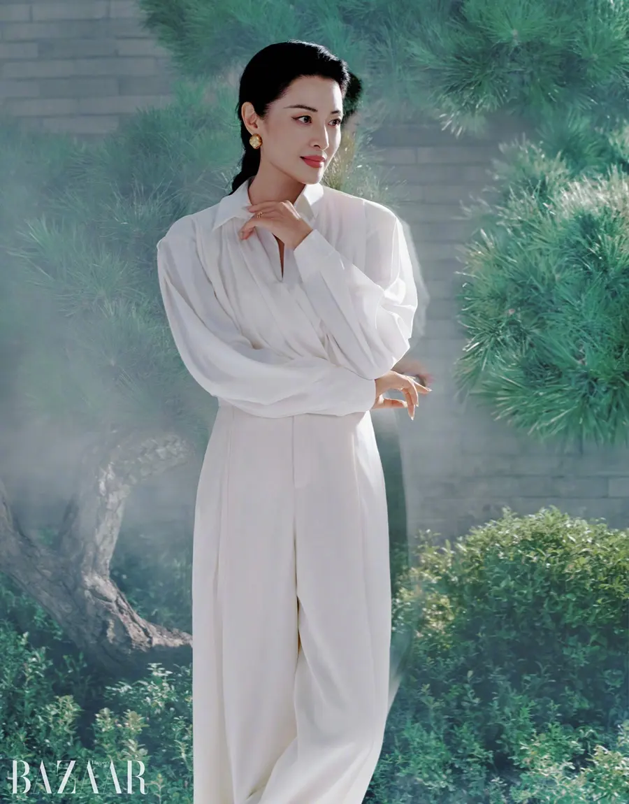 Zhou Tao @ Harper's BAZAAR China October 2025