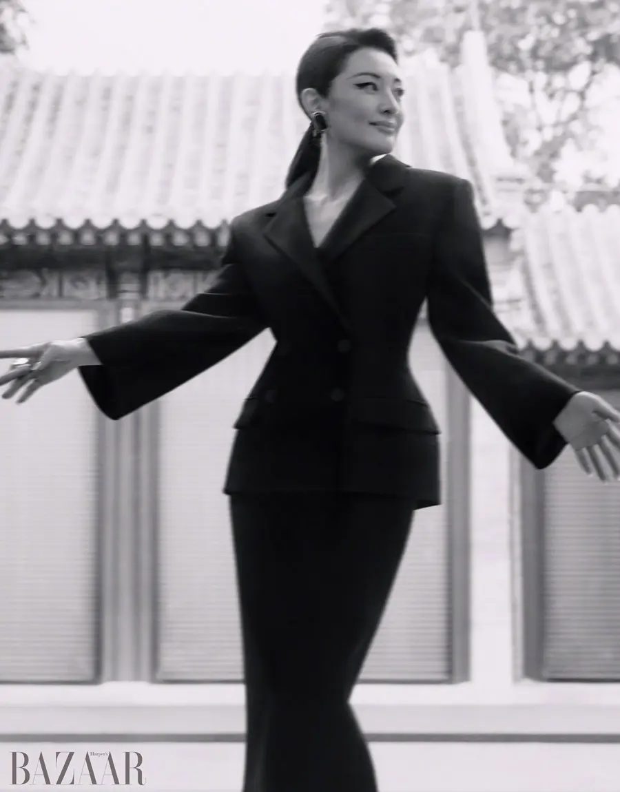 Zhou Tao @ Harper's BAZAAR China October 2025