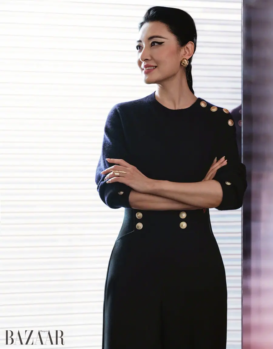 Zhou Tao @ Harper's BAZAAR China October 2025