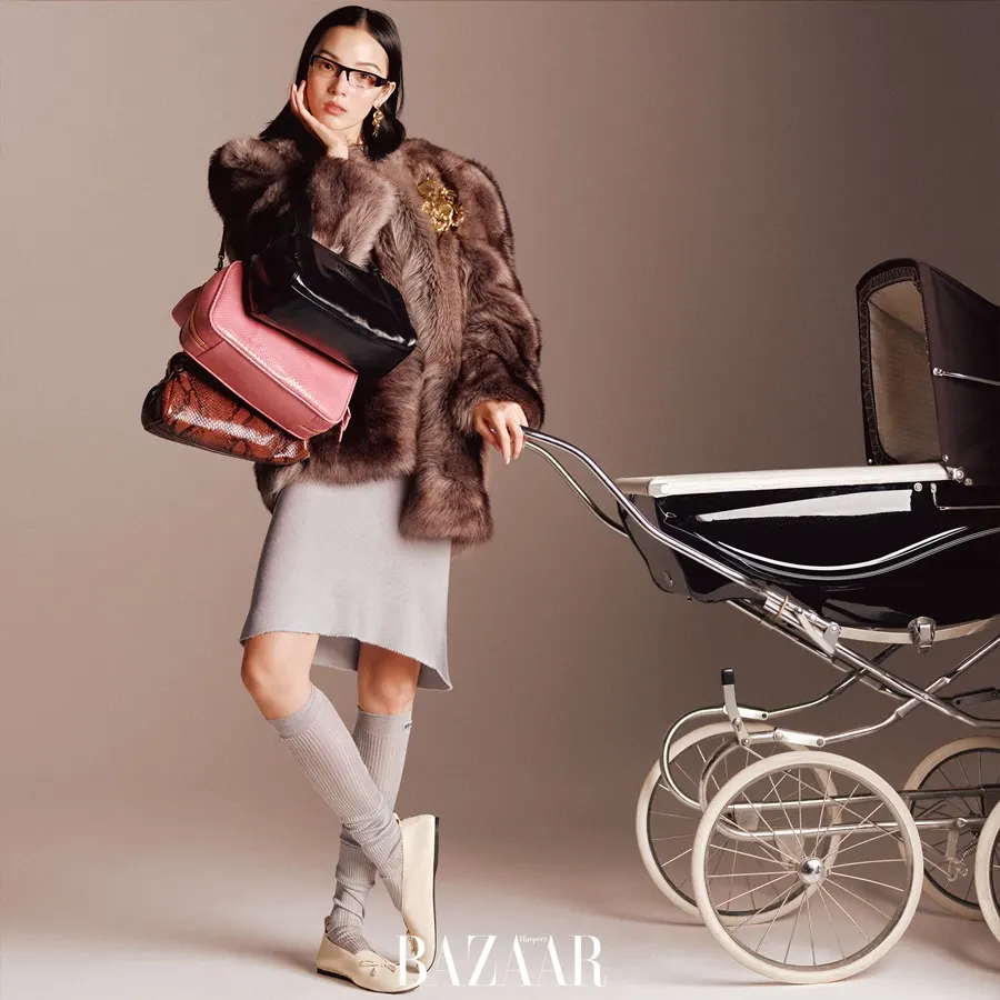 Ju Xiaowen @ Harper's BAZAAR China October 2025