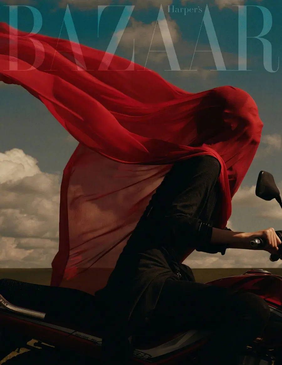 He Cong @ Harper's BAZAAR China October 2025