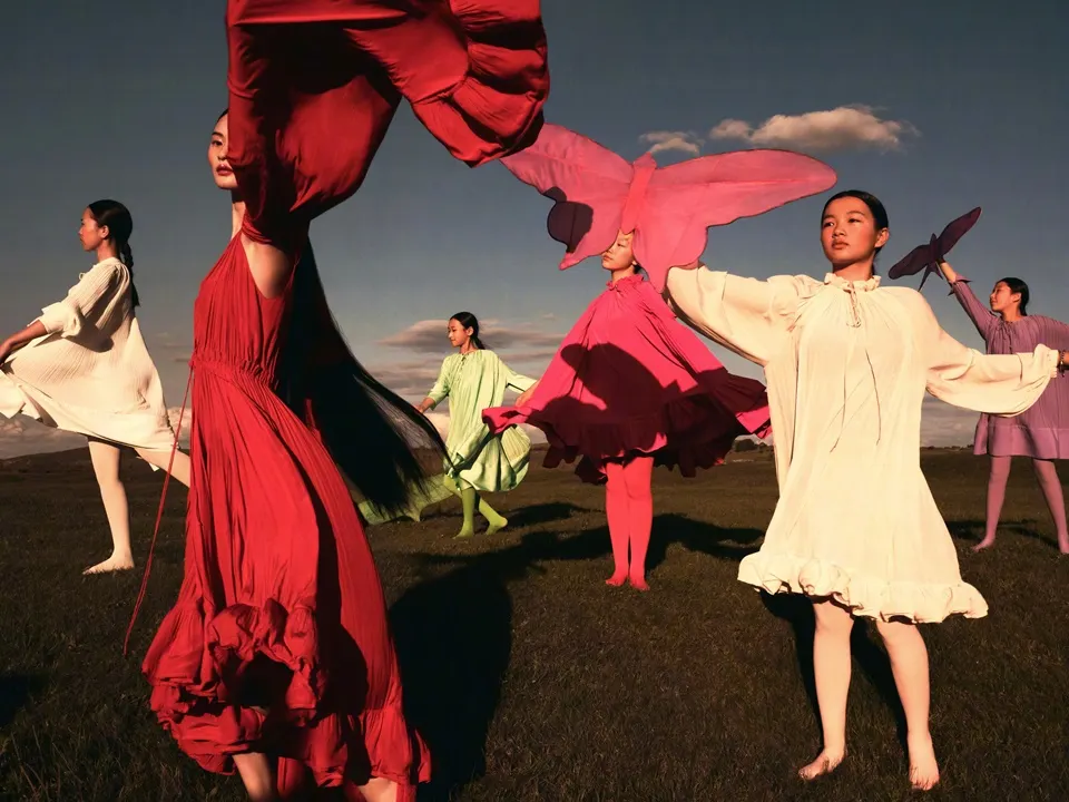 He Cong @ Harper's BAZAAR China October 2025