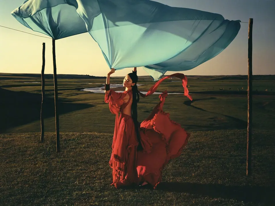 He Cong @ Harper's BAZAAR China October 2025