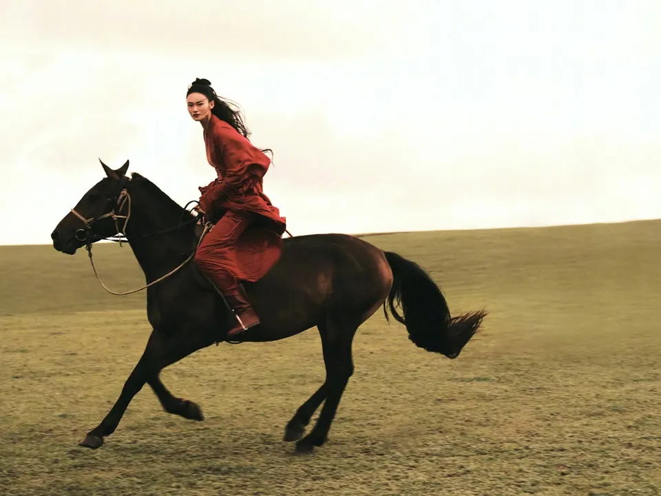 He Cong @ Harper's BAZAAR China October 2025