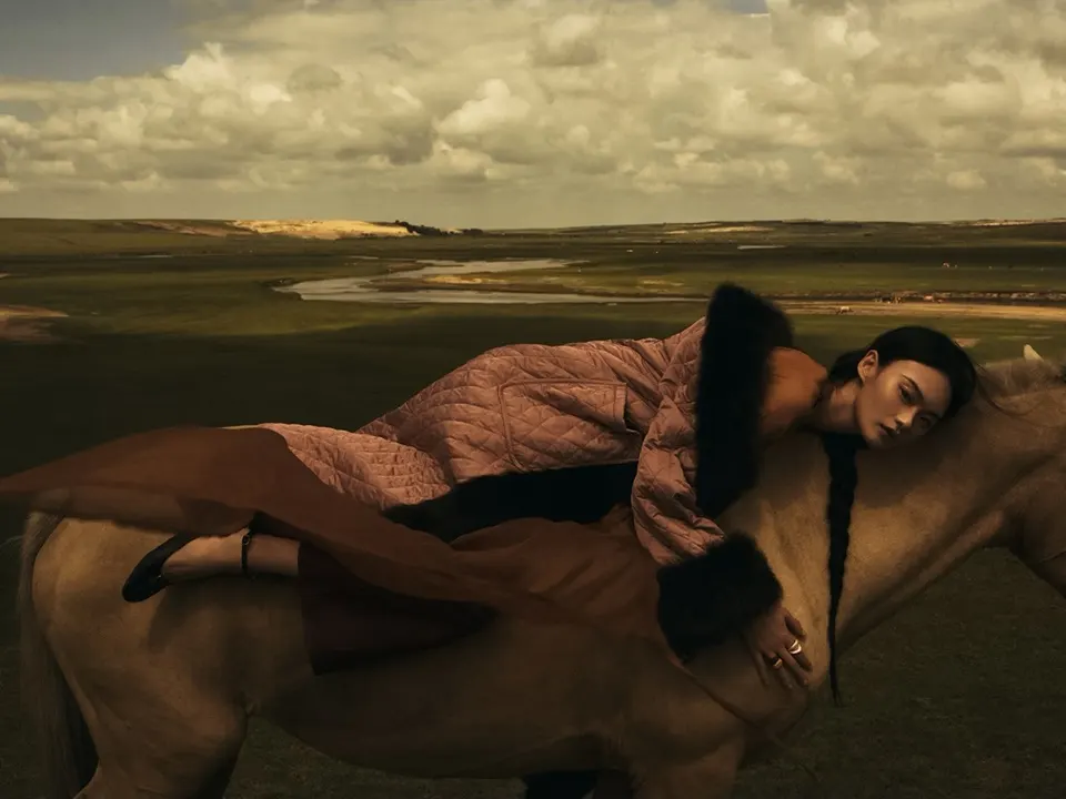 He Cong @ Harper's BAZAAR China October 2025