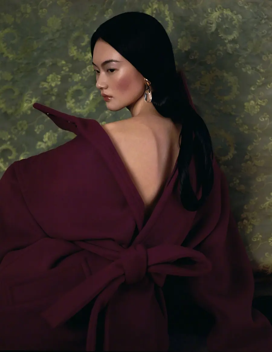 He Cong @ Harper's BAZAAR China October 2025