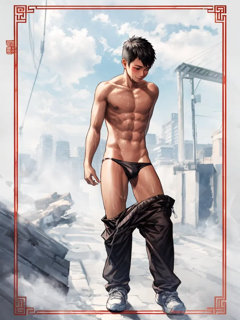 การ์ตูนผู้ชายหล่อเท่ 371