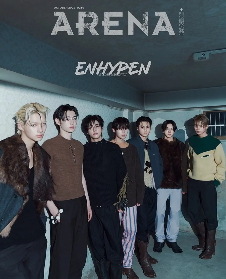 ENHYPEN @ Arena HOMME+ Korea October 2025