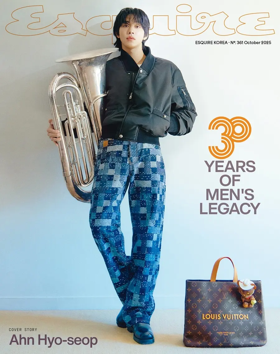 Ahn Hyo seop @ Esquire Korea October 2025