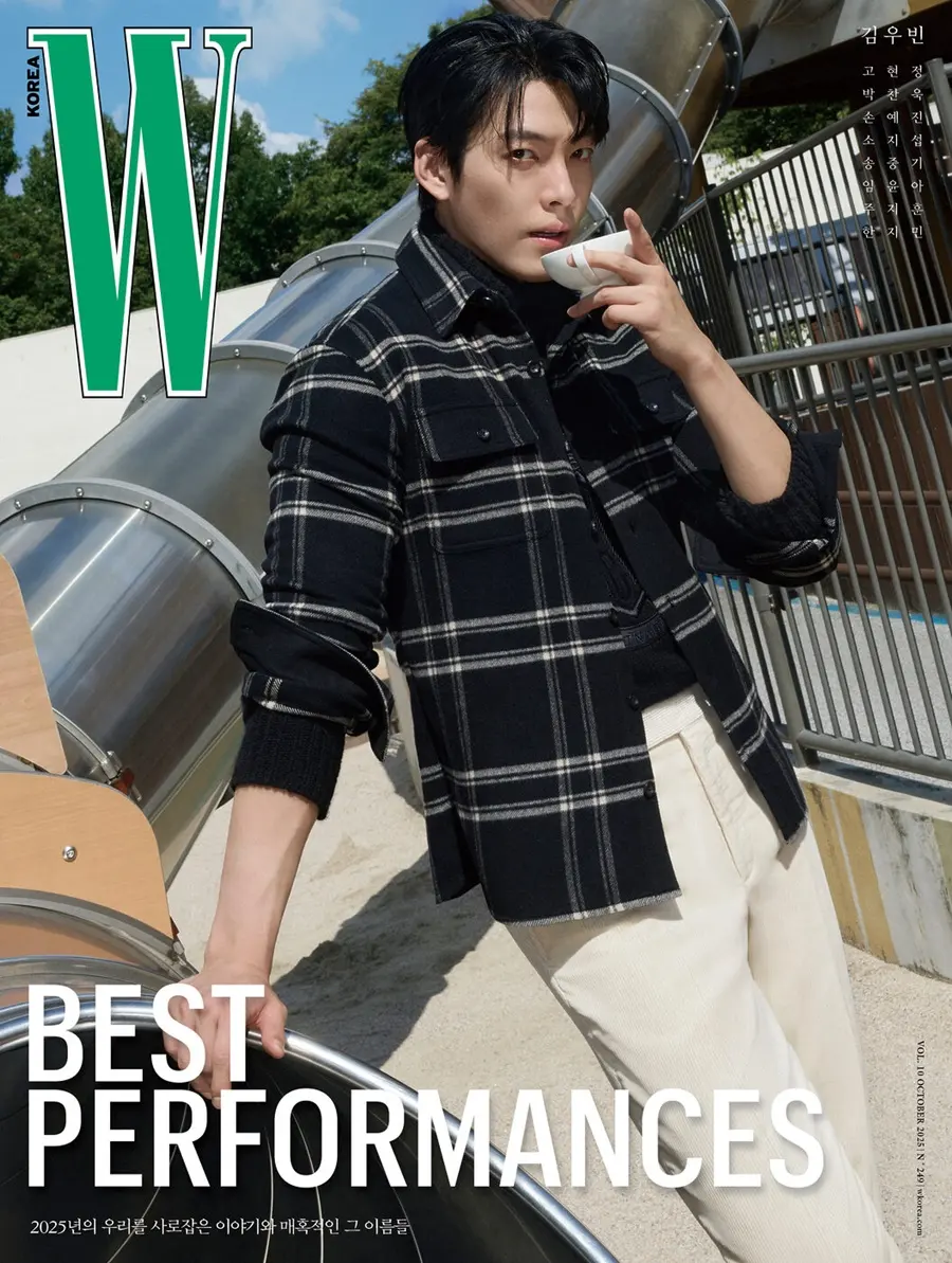 Kim Woo bin @ W Korea October 2025