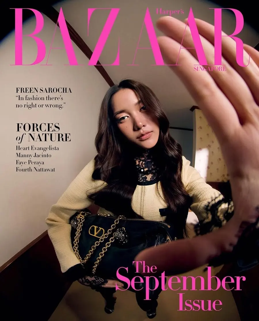 ฟรีน สโรชา @ Harper's BAZAAR Singapore September 2025