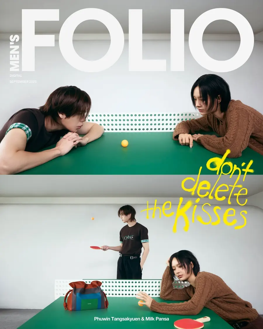 เต ตะวัน,มิ้ลค์ พรรษา & ภูวินทร์ @ MEN'S FOLIO Singapore September 2025