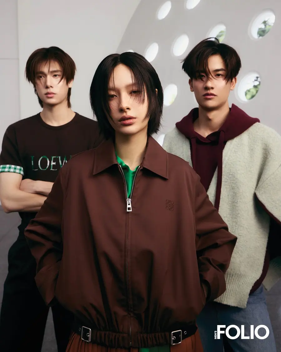 เต ตะวัน,มิ้ลค์ พรรษา & ภูวินทร์ @ MEN'S FOLIO Singapore September 2025