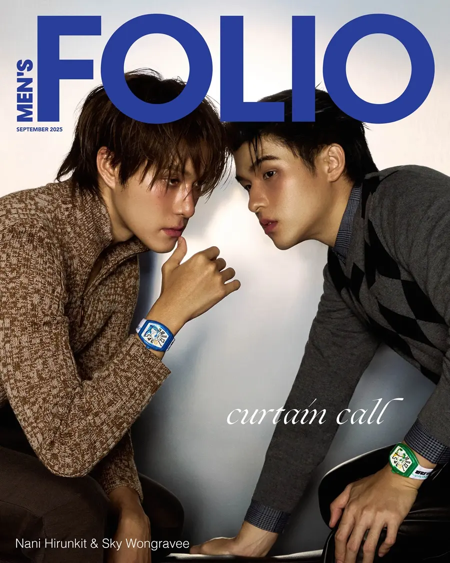 สกาย วงศ์รวี & นานิ หิรัญกฤษฎิ์ @ MEN'S FOLIO Singapore September 2025