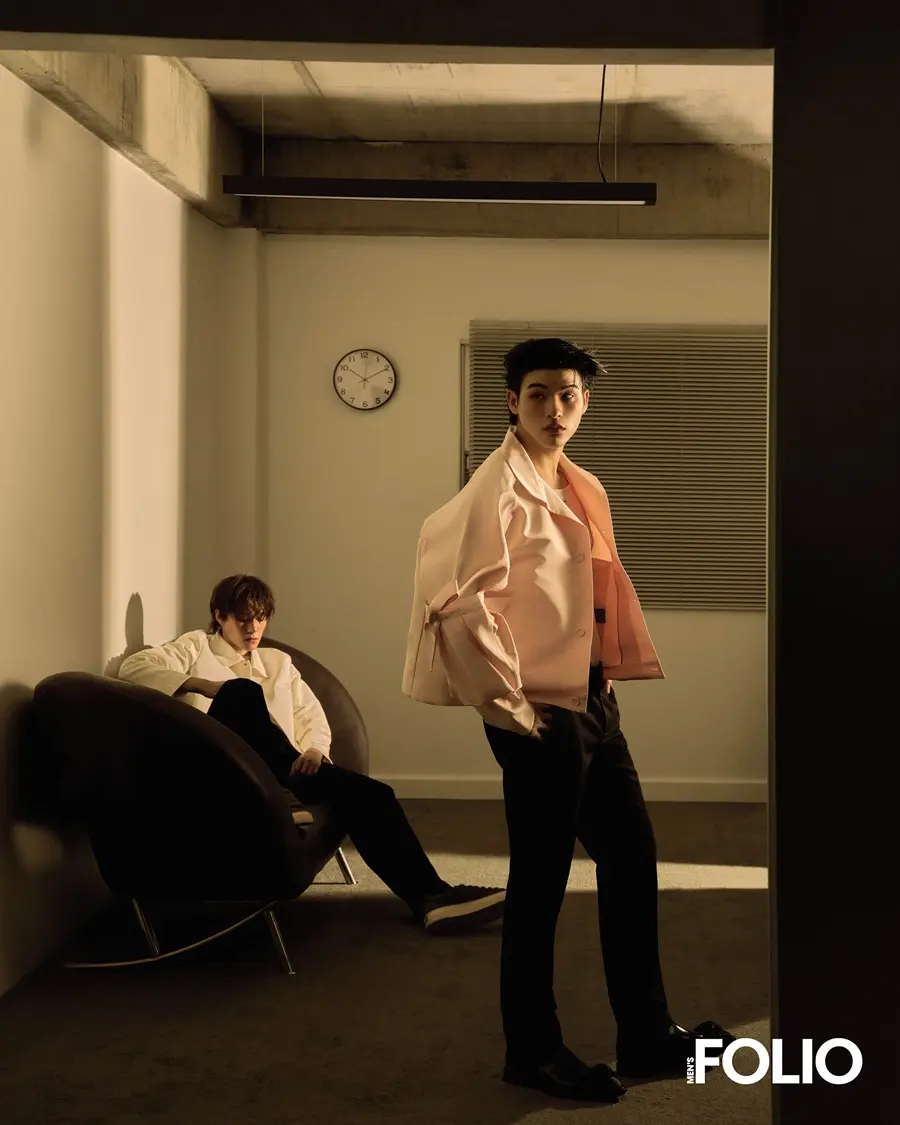 สกาย วงศ์รวี & นานิ หิรัญกฤษฎิ์ @ MEN'S FOLIO Singapore September 2025