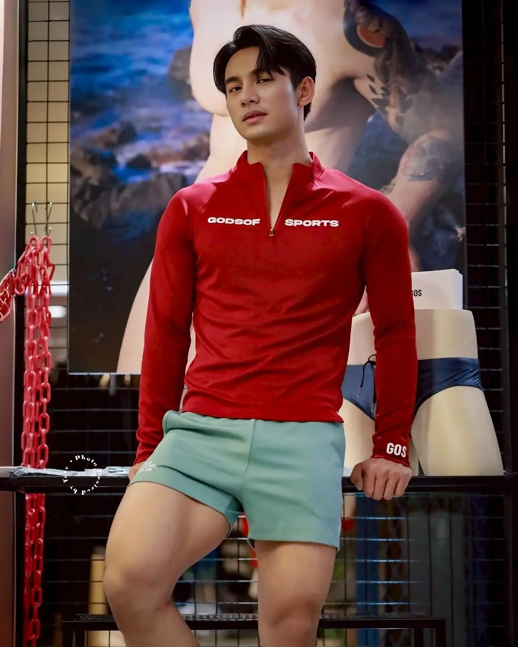 Model & Actor : P'peerapan Kamlan Athletes 2