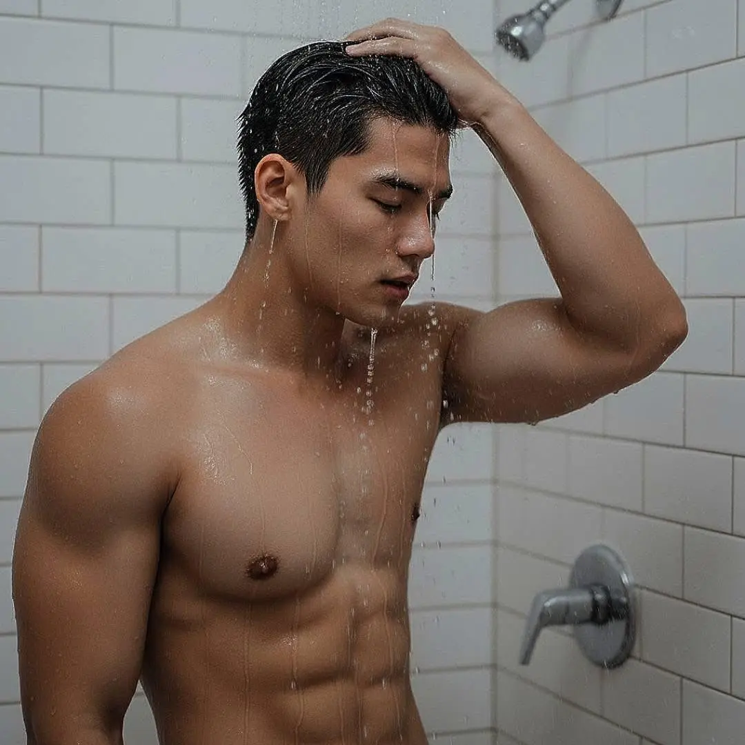 หนุ่ม..อาบน้ำ