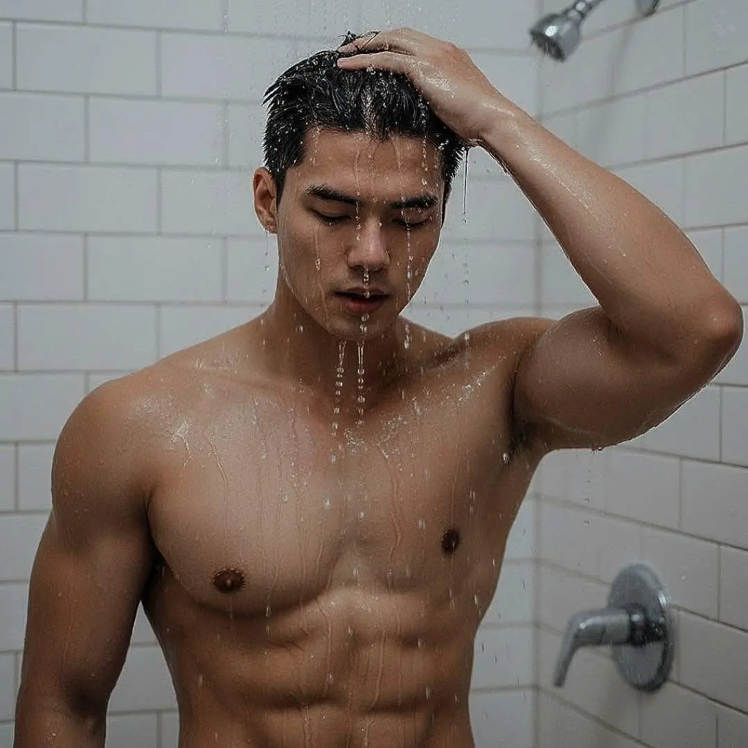 หนุ่ม..อาบน้ำ