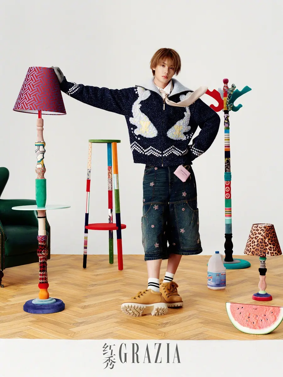 Huang Minghao @ GRAZIA China July 2025