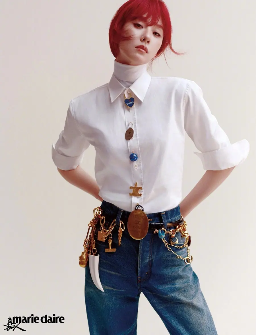 Liu Shishi @ Marie Claire China October 2025