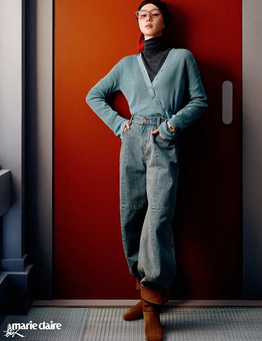 Liu Shishi @ Marie Claire China October 2025