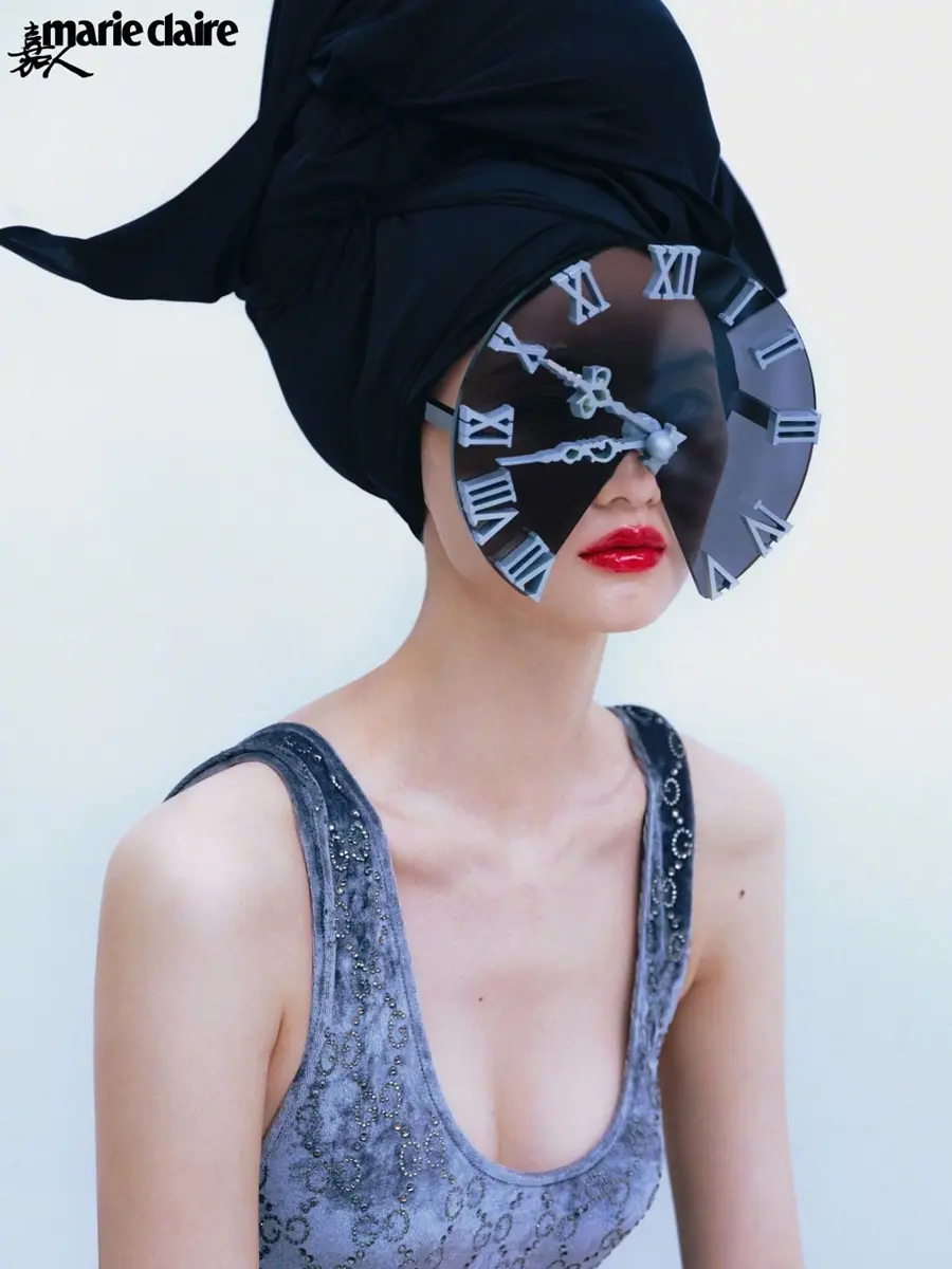 He Cong @ Marie Claire China October 2025